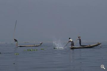 Fischer am Inle See, Myanmar