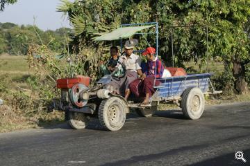 Fahrzeug in Myanmar
