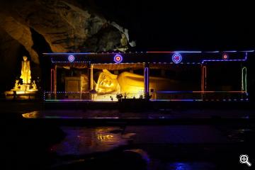 Liegender Buddha in der Sadan Cave, Burma