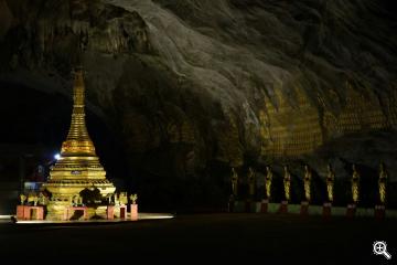 Die Sadan Cave bei Hpa-an in Burma