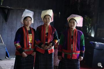 Palaung Frauen, Burma