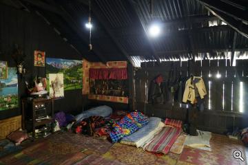 Übernachtung in einem burmesischen Haus