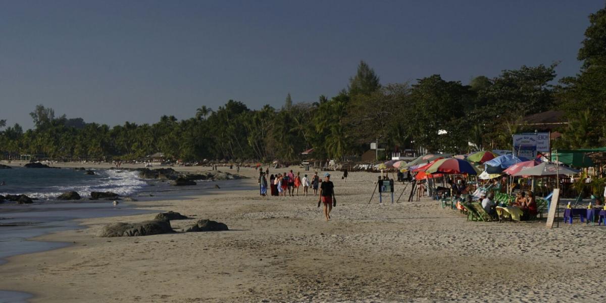 Ngapali Beach in Burma